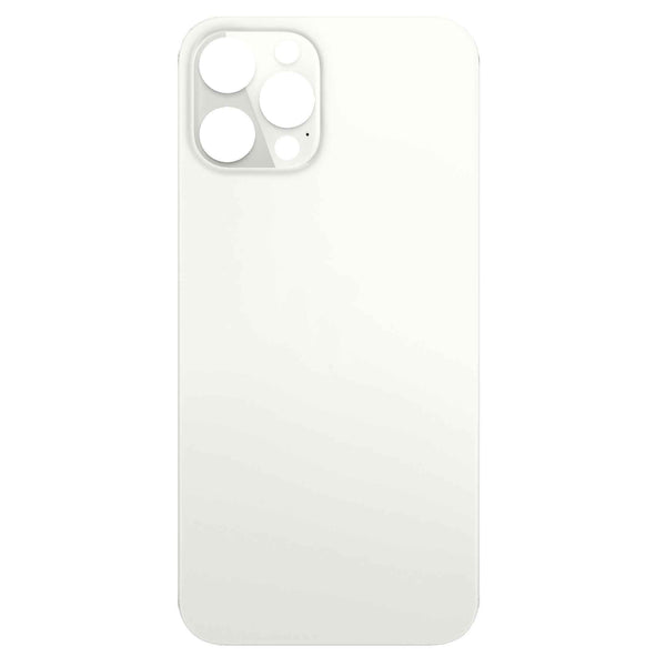 iPhone 12 Pro Replacement Back Glass Wide Camera Lens Hole (White)