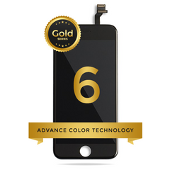 iPhone 6 LCD Digitizer Assembly Gold Series Premium Quality (Black)