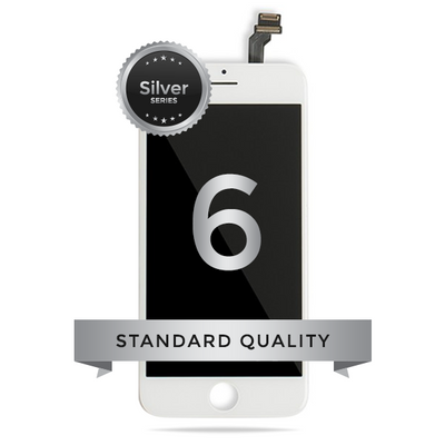 IPhone 6 (ZY BRAND) LCD Digitizer Assembly Silver Series Standard Quality (White)