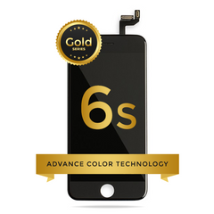 iPhone 6S LCD Digitizer Assembly Gold Series Premium Quality Retail Pack (Black)