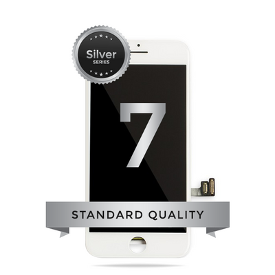 IPhone 7 (ZY BRAND) LCD Digitizer Assembly Silver Series Standard Quality (White)