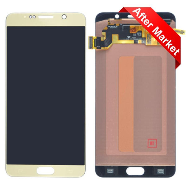 LCD & Digitizer Assembly for, Gold, Samsung Galaxy Note 5