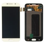LCD Screen & Digitizer Assembly, White, for Samsung Galaxy S6, No Frame (No Logo)