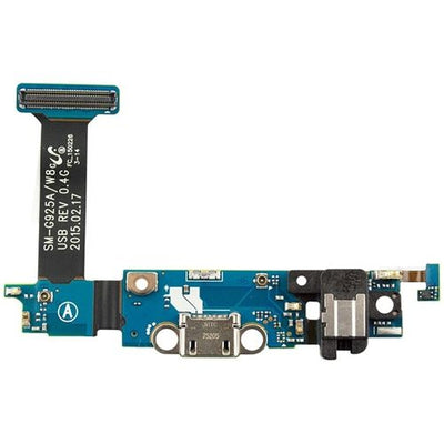 Micro USB Charging Dock Port Flex Headphone Jack Cable for Samsung Galaxy S6 Edge G925A