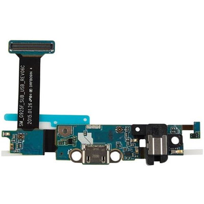 Micro USB Charging Dock Port Flex Headphone Jack Cable for Samsung Galaxy S6 Edge G925F