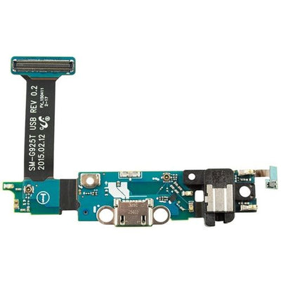 Micro USB Charging Dock Port Flex Headphone Jack Cable for Samsung Galaxy S6 Edge G925T