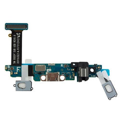 Micro USB Charging Dock Port Flex Headphone Jack Cable for Samsung Galaxy S6