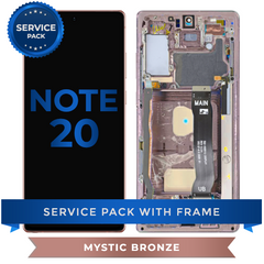 Service Pack - OLED Screen Assembly for Samsung Note 20 (Mystic Bronze)