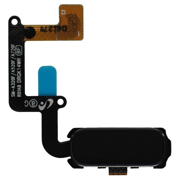 Replacement Galaxy A5 2017 Home Button with Flex Cable (Black)