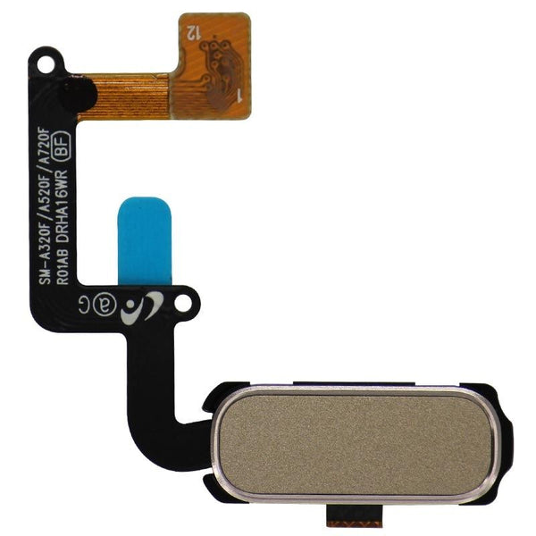 Replacement Galaxy A5 2017 Home Button with Flex Cable (Gold)