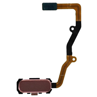 Replacement Galaxy S7 Edge Home Button with Flex Cable (Rose Gold)