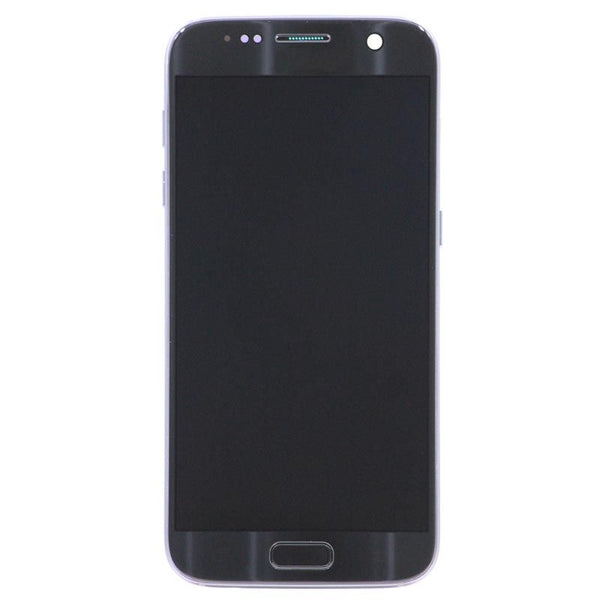 Replacement LCD Digitizer Assembly with Frame, Black for Samsung Galaxy S7 (US Models Only)