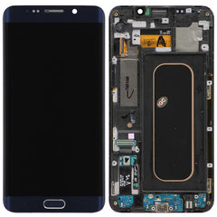 Replacement Samsung Galaxy S6 Edge + Plus LCD Screen & Digitizer Assembly, Black with Home Button Keypad