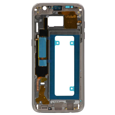 Replacement Samsung Galaxy S7 Edge Mid Frame, Gold