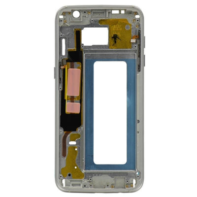 Replacement Samsung Galaxy S7 Edge Mid Frame, White