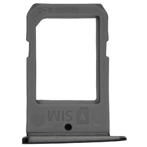 Replacement Sim Card Tray Black, For Galaxy S6 Edge