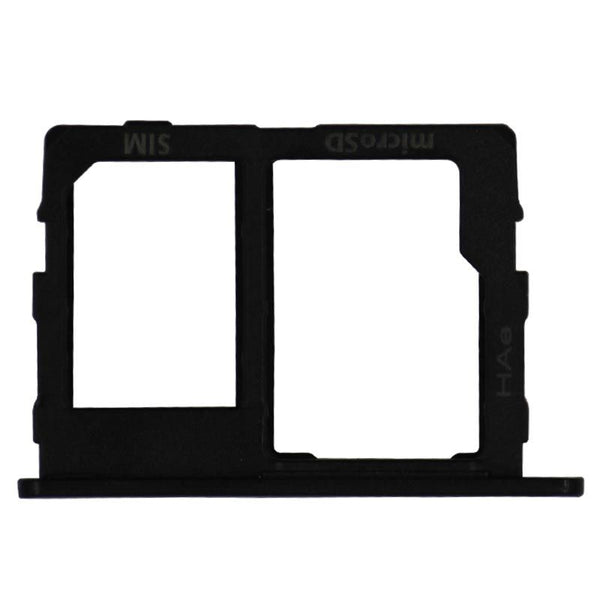 Replacement Sim Card Tray Black, For Samsung Galaxy J7 (J737 / 2018)
