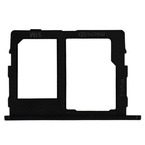 Replacement Sim Card Tray Black, For Samsung Galaxy J7 (J737 / 2018)