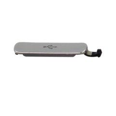 Samsung Galaxy S5 Micro-USB Dock Port Cover, Silver