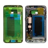 Samsung Galaxy S7 Mid Frame With Adhesive, Black