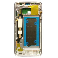 Samsung Galaxy S7 Mid Frame With Adhesive, Gold