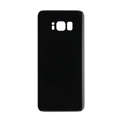Samsung Galaxy S8 Back Glass With Adhesive (Black)