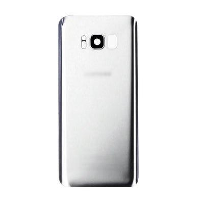 Samsung Galaxy S8 Back Glass With Adhesive (Silver)