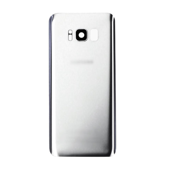 Samsung Galaxy S8 Back Glass With Adhesive (Silver)