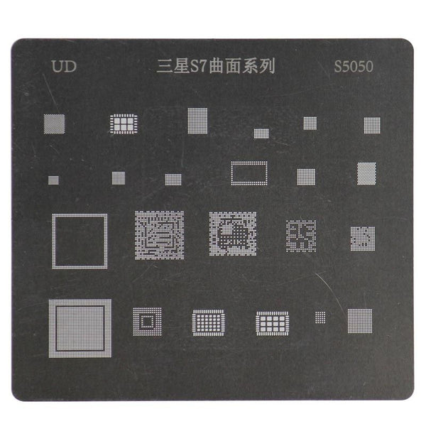 Stepped Groove Design Stencil Kit for Samsung Galaxy S7 Edge