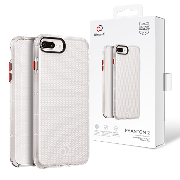 NIMBUS9 PHANTOM2 CASE FOR APPLE IPHONE 6 PLUS / 6S PLUS / 7 PLUS / 8 PLUS - CLEAR