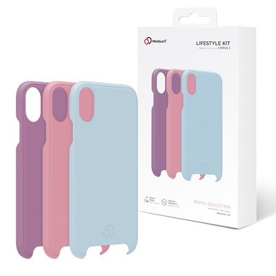 NIMBUS9 LIFESTYLE KIT FOR CIRRUS 2 CASE - APPLE IPHONE X / XS - PASTEL COLLECTION