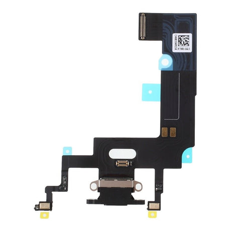 iPhone XR Charging Port Flex Cable (Black) (4169023356992)