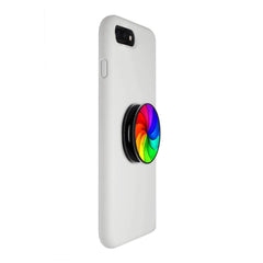 COOLGRIPS MAGNET COLLAPSIBLE PHONE GRIP AND STAND RAINBOW