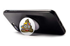 COOLGRIPS MAGNETIC PHONE GRIP AND STAND EMOJI HIPPIE POO