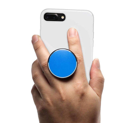 COOLGRIPS MAGNETIC PHONE GRIP MOUNT AND STAND BLUE ALUMINUM