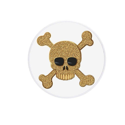 COOLGRIPS MAGNETIC PHONE GRIP AND STAND EMOJI CROSS BONES GOLD