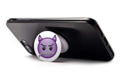 COOLGRIPS MAGNETIC PHONE GRIP MOUNT AND STAND EMOJI PURPLE DEVIL