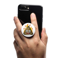 COOLGRIPS MAGNETIC PHONE GRIP AND STAND EMOJI FIRE POO