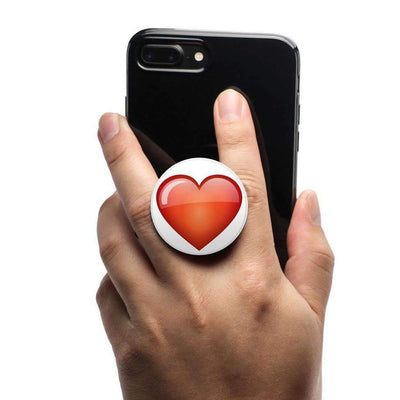 COOLGRIPS MAGNETIC PHONE GRIP AND STAND EMOJI RED HEART