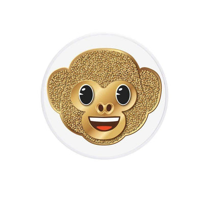 COOLGRIPS MAGNET PHONE GRIP AND STAND EMOJI MONKEY GOLD