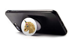 COOLGRIPS MAGNETIC PHONE GRIP MOUNT AND STAND EMOJI™ GOLD UNICORN