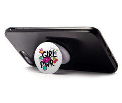 COOLGRIPS MAGNETIC PHONE GRIP MOUNT AND STAND GIRL POWER