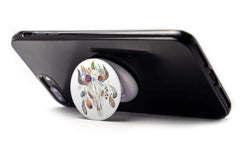 COOLGRIPS MAGNETIC PHONE GRIP AND STAND FLORAL STEER