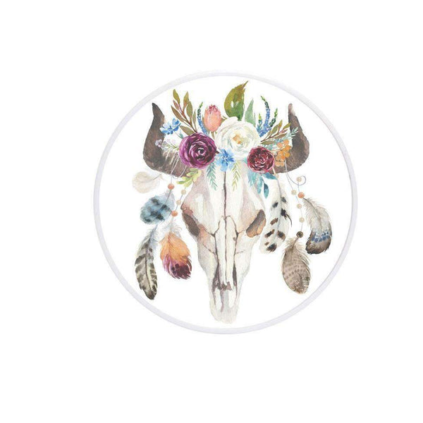 COOLGRIPS MAGNETIC PHONE GRIP AND STAND FLORAL STEER