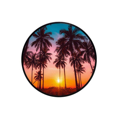 COOLGRIPS MAGNETIC COLLAPSIBLE PHONE GRIP AND STAND PALM TREE SUNSET