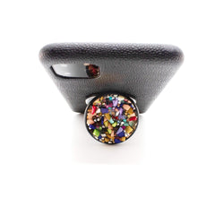 COOLGRIPS COLORFUL STONE PHONE GRIP AND STAND
