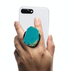 COOLGRIPS JEWEL TURQUOISE PHONE GRIP AND STAND