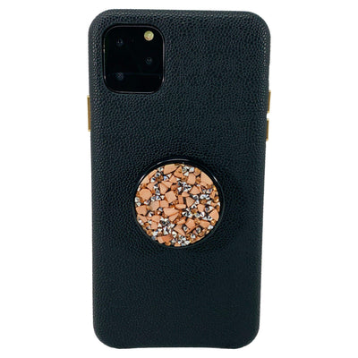 COOLGRIPS PEACH STONE PHONE GRIP AND STAND