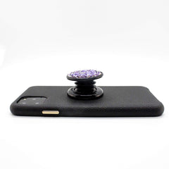 COOLGRIPS PURPLE STONE PHONE GRIP AND STAND