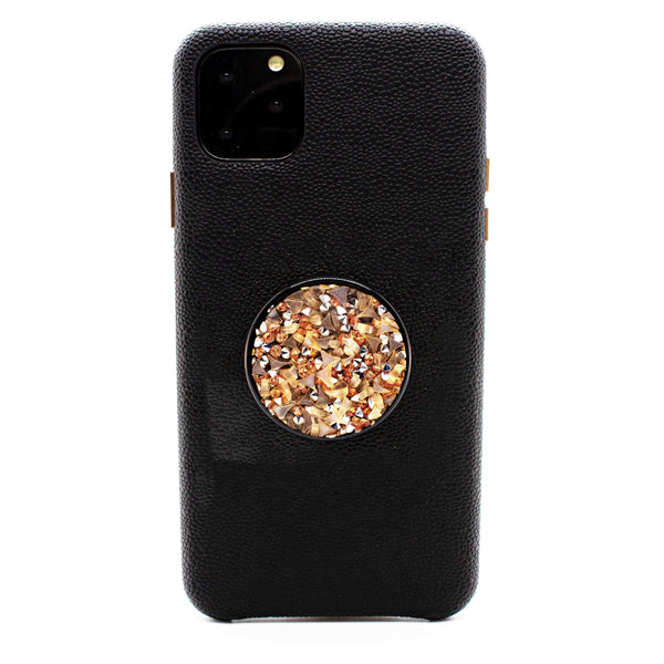 COOLGRIPS ROSE GOLD STONE PHONE GRIP AND STAND